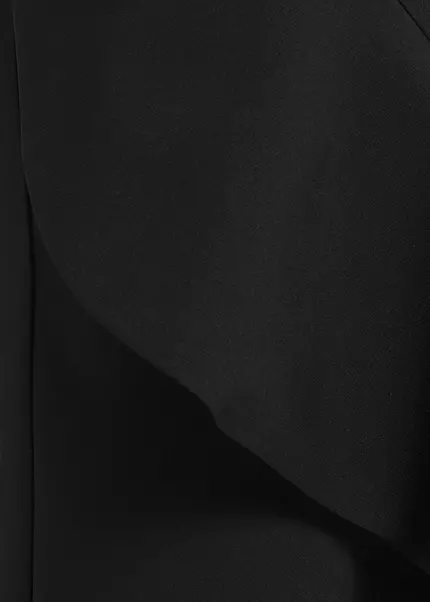 Nicowa Twill Ruffle Skirt - LOWIANA in BLACKarticle number NC9A24004019E-002 Günstig kaufen