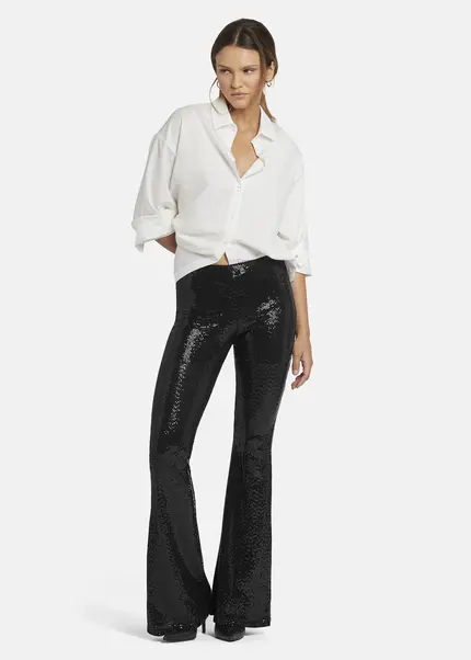 Nicowa Jersey Sequin Pants - VICOWI in BLACKarticle number NC9A22908019E-002 Begrenztes Angebot