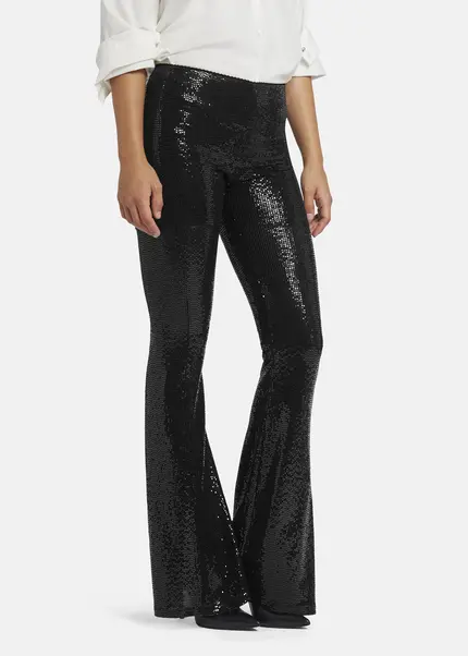 Nicowa Jersey Sequin Pants - VICOWI in BLACKarticle number NC9A22908019E-002 Begrenztes Angebot