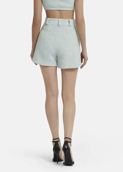 Nicowa Casual Bouclé shorts - PALOWI in LIGHT BLUEarticle number NC9A12604025E-025 Weihnachtsangebot