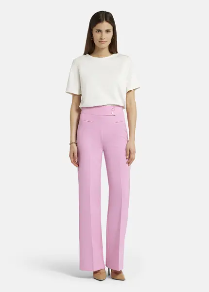Nicowa Twill Marlene trousers - COREANA in PINKarticle number NC9A1400134E-139 Zeitlich begrenztes Angebot