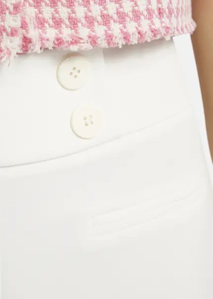 Nicowa Twill Marlene trousers - COREANA in whitearticle number NC9A1400211E-004 Exklusive Angebote
