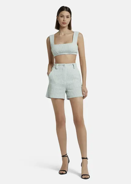 Nicowa Bouclé bustier - JALINOWA in LIGHT BLUEarticle number NC9A12603025E-025 Kauf eins, bekomm eins gratis