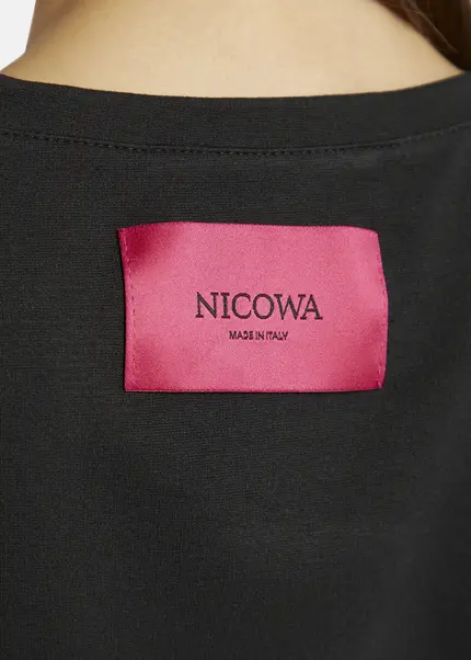 Nicowa T-shirt with shoulder pads -DILAWIA in BLACKarticle number NC9A12403019E-002 Sonderangebote