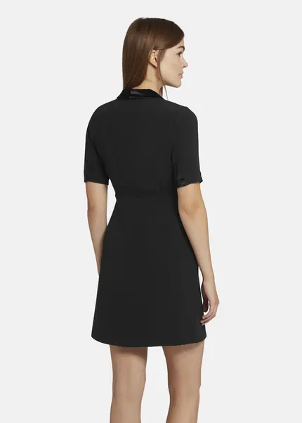 Nicowa Mini dress with lapel collar - AWINALA in BLACKarticle number NC9A22903019E-002 Wochenangebot