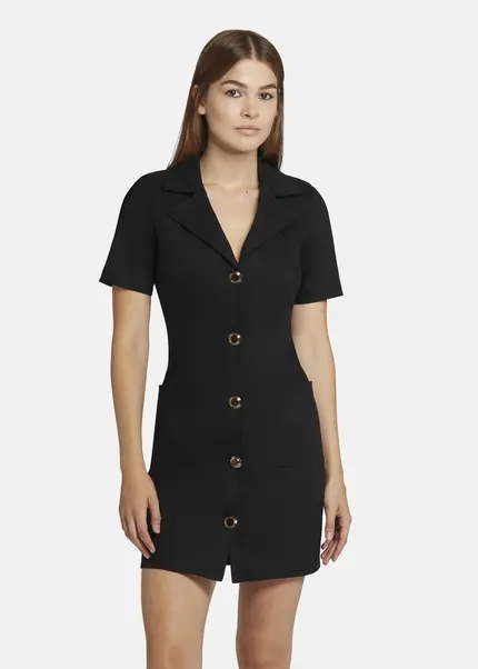 Nicowa Short blazer dress with pockets RILONA in BLACKarticle number NC9A22402019E-002 Letzte 3 Tage