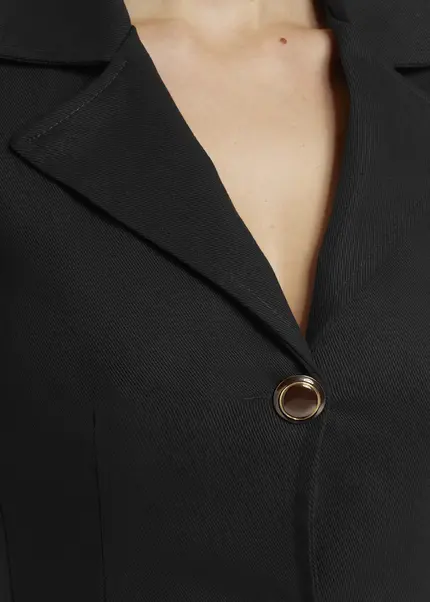 Nicowa Short blazer dress with pockets RILONA in BLACKarticle number NC9A22402019E-002 Letzte 3 Tage