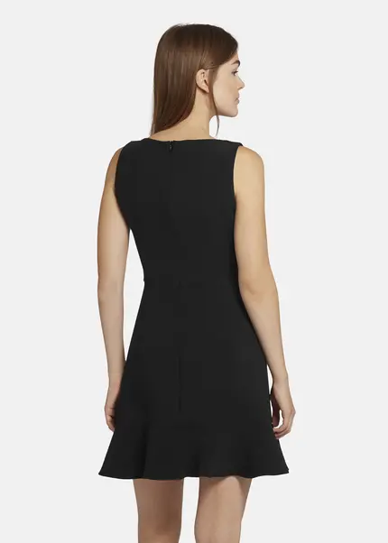 Nicowa Mini shift dress with flounce - ENAWIA in BLACKarticle number NC9A22902019E-002 Neueste Stile