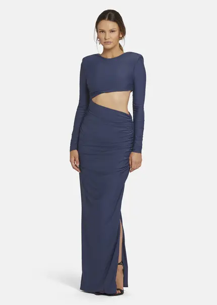 Nicowa Cut Out Evening Dress - OCAWI in MIDNIGHT BLUEarticle number NC9A24010035E-035 Zeitbegrenzte Promotion