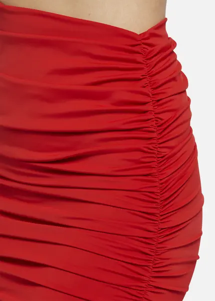 Nicowa Draped Mini Dress - OCAWI MINI in REDarticle number NC9A24012014E-014 Bis zu 65% Rabatt