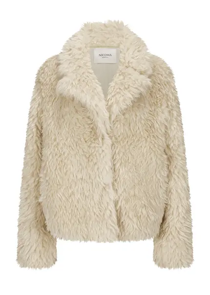 Nicowa Eco-shearling jacket - FANIWO in CREAMarticle number NC9A22906012E-072 Fabrikladen