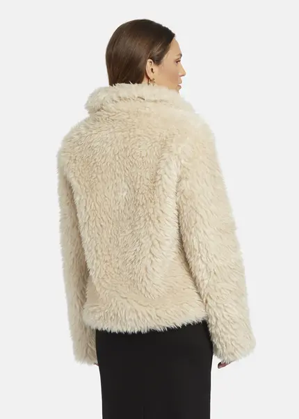 Nicowa Eco-shearling jacket - FANIWO in CREAMarticle number NC9A22906012E-072 Fabrikladen