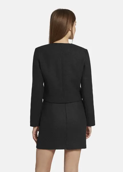 Nicowa Wool jacket with pockets - LANEVIA in ANTHRACITEarticle number NC9A22803038E-007 Begrenzt auf 3 Tage