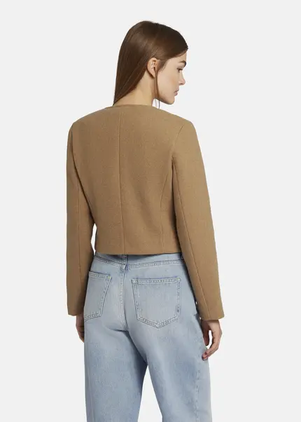 Nicowa Wool jacket with pockets - LANEVIA in BEIGEarticle number NC9A22803010E-138 Speichern exportieren