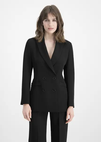 Nicowa Oversized twill blazer in BLACKarticle number NC7A12003019E-002 Black Friday Preise