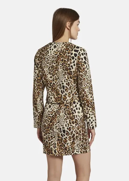 Nicowa Boxy Leo jacket - NICEO in BLACK LEOarticle number NC9A22803017E-151 Rabatte dieses Monats