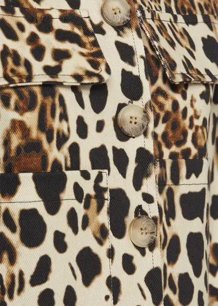 Nicowa Boxy Leo jacket - NICEO in BLACK LEOarticle number NC9A22803017E-151 Rabatte dieses Monats
