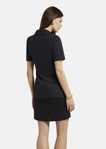 Nicowa Short sleeved blazer - RILAWA in BLACKarticle number NC9A12401019E-002 Verkauf