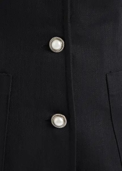 Nicowa Short sleeved blazer - RILAWA in BLACKarticle number NC9A12401019E-002 Verkauf
