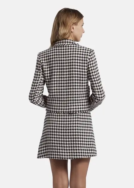 Nicowa Cropped blazer made of bouclé BAGIWO in BLACK MULTICOLORarticle number NC8A22505019E-002 Fabrikverkauf