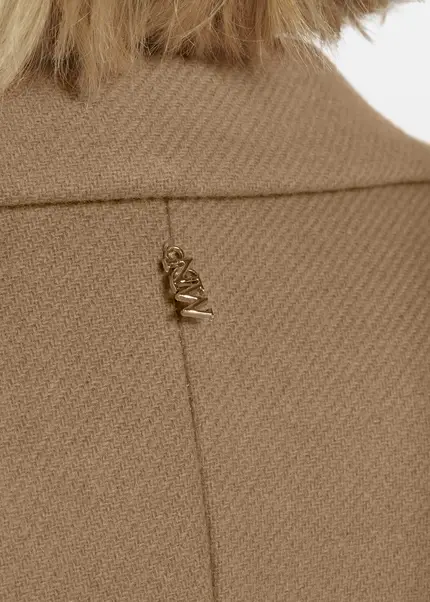 Nicowa Classic wool coat - CAPPOWA in CAMELarticle number NC8A22402022E-101 Limitierter Zeitrabatt
