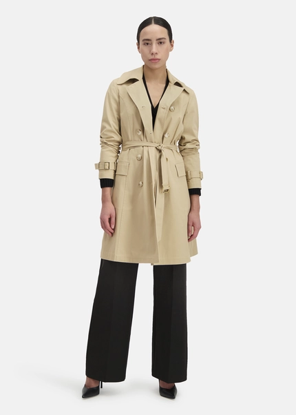 Nicowa Classic trench coat - TEKOWA in BEIGEarticle number NC8A12013012E-138 Fabrik Onlineshop