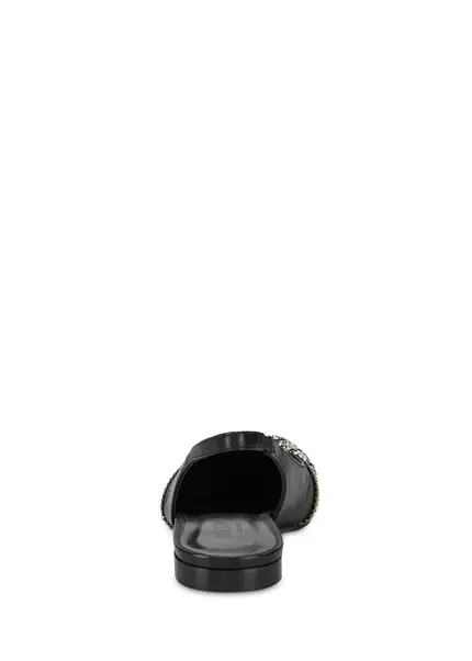 Nicowa Slingback ballerinas with crystal appliqué CRISOLI in BLACKarticle number NC9A12704019E-002 Begrenztes Angebot