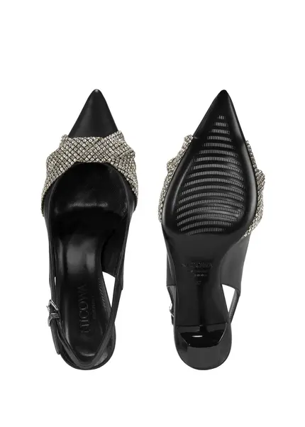 Nicowa Embellished slingback pumps COSIMALA in BLACKarticle number NC9A12701019E-002 Exklusivangebot