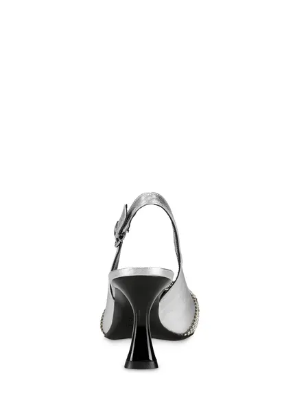 Nicowa Embellished slingback pumps COSIMALA in SILVERarticle number NC9A12701031E-088 Preisnachlass