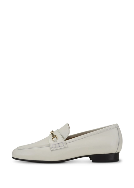 Nicowa Classic loafer with metal application MOCASO in CREAMarticle number NC8A21503012E-072 Weihnachtsangebot