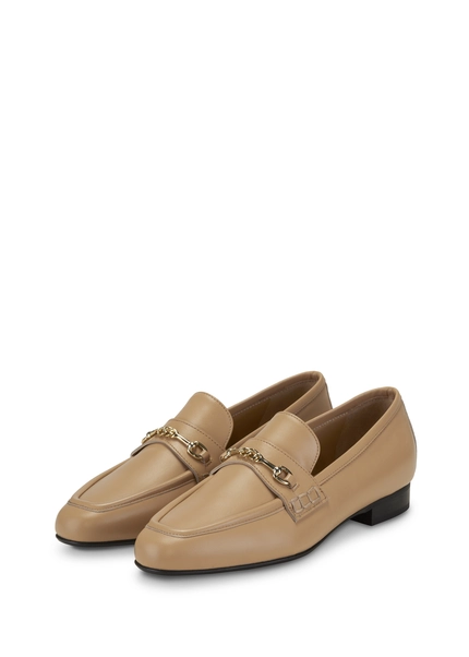 Nicowa Classic loafer with metal application MOCASO in BEIGEarticle number NC8A21503010E-138 Osterangebot