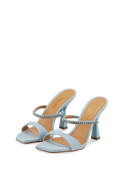 Nicowa Sandals with gemstones - VEROSIO 95 in Denimarticle number NC8A18008025E-005 Jubiläumsangebot