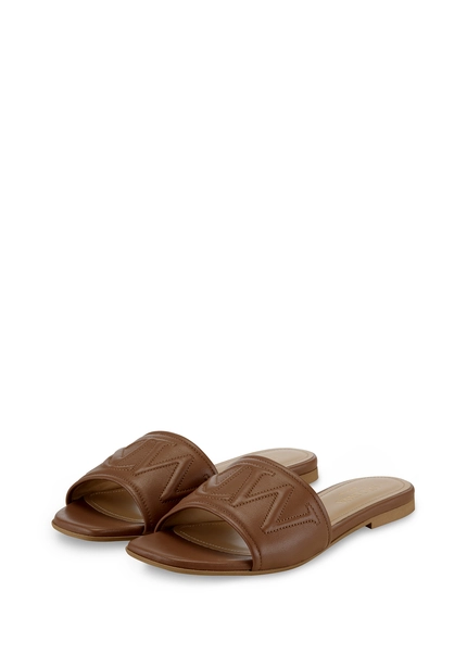 Nicowa Monogram slide sandals - LAUREWI NCW in Brownarticle number NC8A18003027E-151 Online Outlet