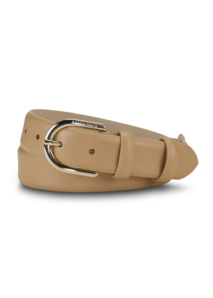 Nicowa Classic leather belt COLANI in CAMELarticle number NC7A21101022E-101 Letzte 2 Tage