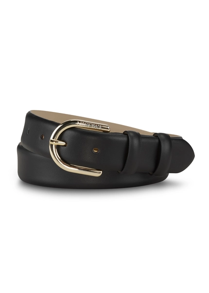 Nicowa Classic leather belt COLANI in BLACKarticle number NC7A21101019E-002 Letzter Tag