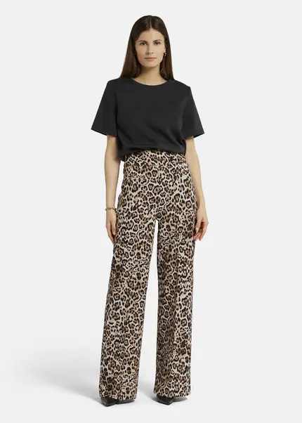 Nicowa Twill Marlene trousers - COREANA in Leoarticle number NC9A1400210E-151 Bis zu 50% Rabatt