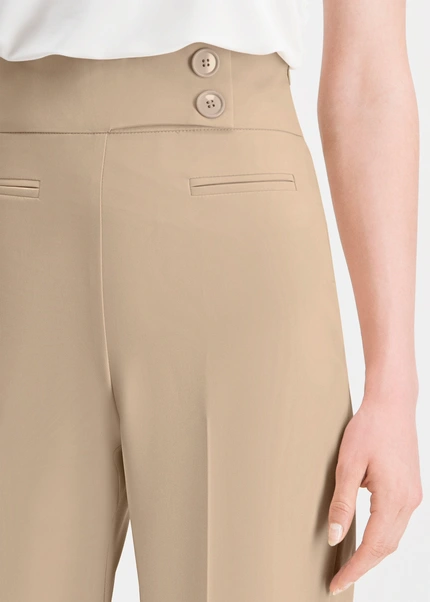 Nicowa Twill Marlene trousers - COREANA in beigearticle number NC8A22002022E-138 Bis zu 60% Rabatt