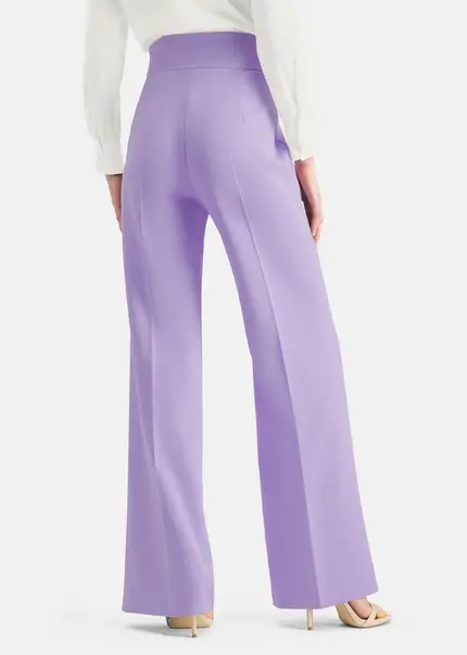 Nicowa Subtle Marlene trousers with a high waist - COREANA in LILAarticle number NC6A12009064E-145 Bis zu 65% Rabatt