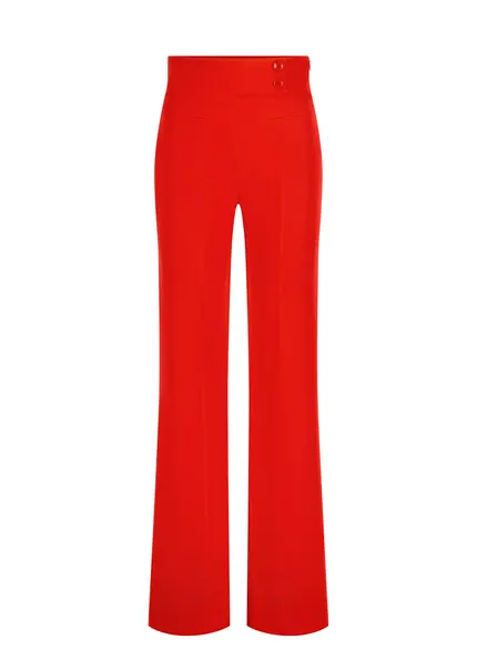 Nicowa Timeless Marlene trousers with creases - COREANA in REDarticle number NC6A12008014E-047 Nur für heute