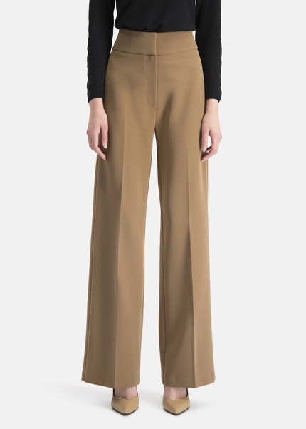 Nicowa Classic wide-leg trousers CORINO in BEIGEarticle number NC7A24013019E-138 Bis zu 55% Rabatt