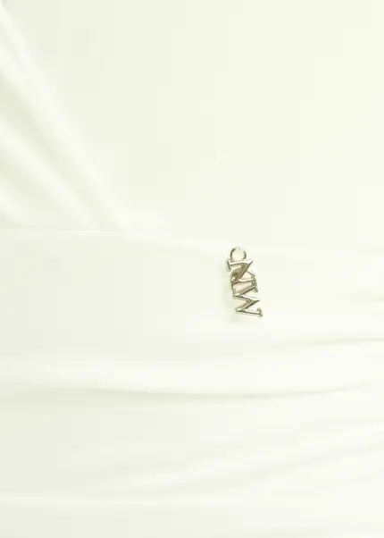 Nicowa Draped maxi dress in jersey - MICATE in WHITEarticle number NC9A1401611E-004 2025
