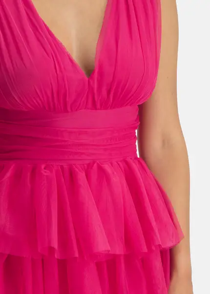 Nicowa Tulle mini dress - STELLOWA in PINKarticle number NC7A12030044E-139 Schlussverkauf