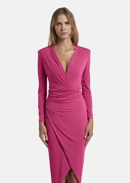 Nicowa Draped midi dress - MICIMA in pinkarticle number NC8A22004044E-139 Preisnachlass
