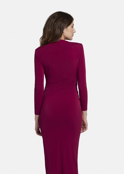 Nicowa Draped midi dress - MICIMA in dark berryarticle number NC8A22003034E-011 Saisonschlussverkauf