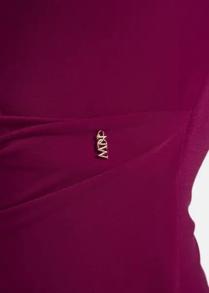 Nicowa Draped midi dress - MICIMA in dark berryarticle number NC8A22003034E-011 Saisonschlussverkauf