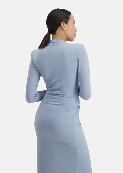Nicowa Draped midi dress - MICIMA in LIGHTBLUEarticle number NC8A12003025E-019 Black Friday