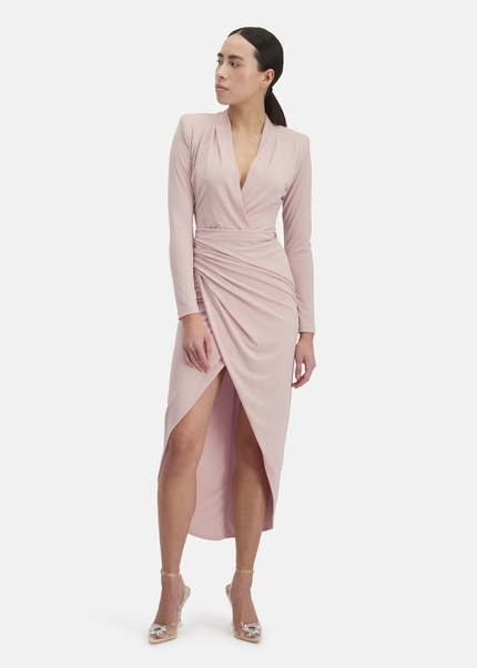 Nicowa Draped midi dress - MICIMA in ROSEarticle number NC8A12001024E-006 Cyber Monday