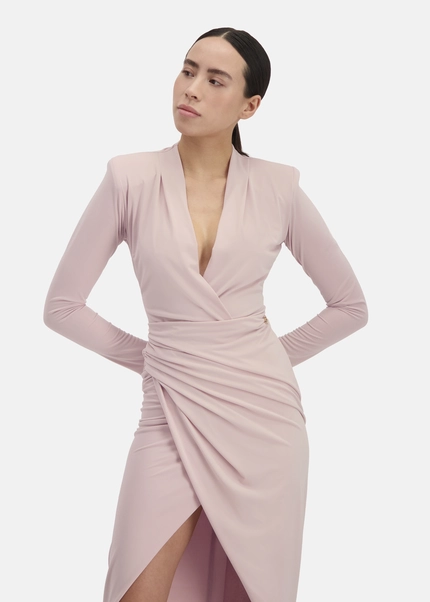 Nicowa Draped midi dress - MICIMA in ROSEarticle number NC8A12001024E-006 Cyber Monday
