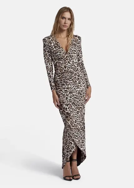 Nicowa Draped maxi dress - MICIMA in CREAMarticle number NC8A22006017E-072 Weihnachtsangebot