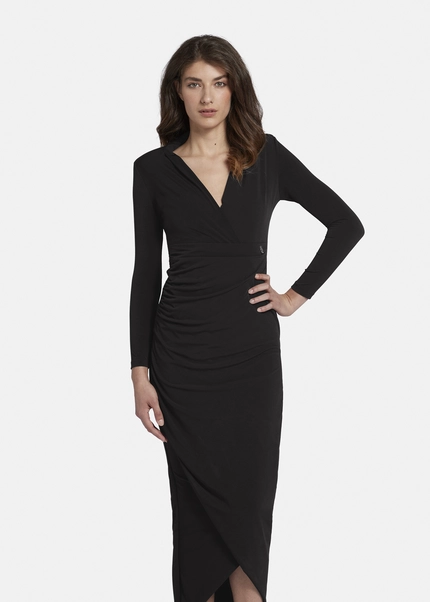 Nicowa Draped maxi dress - MICIMA in BLACKarticle number NC8A22005019E-002 Osterangebot